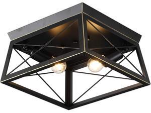 TFCFL Industrial Black Ceiling Lights, Ceiling Lighting Fixtures, Farmhouse Recessed Installation Mini, for Kitchen Island Restaurant Bedroom Hallway Corridor TFCFL Industrial Black Ceiling Lights, Ceiling Lighting Fixtures, Farmhouse Recessed Installation Mini, for Kitchen Island Restaurant Bedroom Hallway Corridor