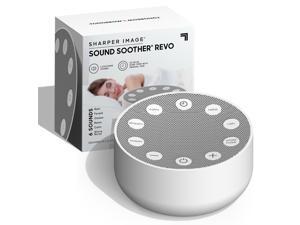 SHARPER IMAGE Sleep Therapy White Noise Machine, Soothing Nature Sounds for Baby Kid Adult, Portable Relaxation Meditation and Naps SHARPER IMAGE Sleep Therapy White Noise Machine, Soothing Nature Sounds for Baby Kid Adult, Portable Relaxation Meditation and Naps