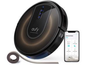 eufy by Anker, RoboVac G30 Edge, Robot Vacuum Cleaner, Smart Dynamic Navigation 2.0, 2000Pa Strong Suction, Wi-Fi, with Boundary Strips, Compatible with Alexa and Google Assistant, Black