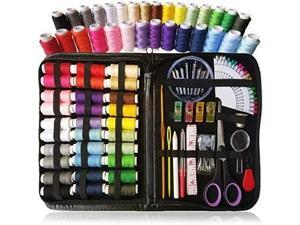 LOYALHEARTDY Sewing Thread Needle and Thread Kit with Various Colors of Spools, Cross Stitch Crochet Kit with Craft Needle and Thread Combination Machine LOYALHEARTDY Sewing Thread Needle and Thread Kit with Various Colors of Spools, Cross Stitch Crochet Kit with Craft Needle and Thread Combination Machine