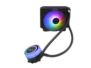 TakeIt 120mm CPU Cooler RGB Case CPU Water Cooling Luminous Liquid Water-cooled Radiator RGB Lighting Fan