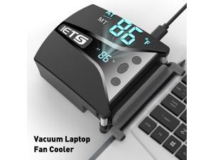 IETS Laptop Fan Cooler with Temperature Display, Rapid Cooling, Auto-Temp Detection, 13 Wind Speed(2600-5000RPM), Perfect for Gaming Laptop, Nintendo Switch
