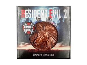 Unicorn Resident Evil 2 Limited Edition Metal Replica R.P.D. Medallion Unicorn Resident Evil 2 Limited Edition Metal Replica R.P.D. Medallion