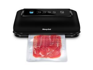 Morpilot Vacuum Sealer with Built-in Roll Storage & Cutter, Automatic Food Saver Vacuum Sealer Machine, Starter Bags, Hose, Dry & Moist Food Modes, LED Indicator Lights, FDA Compliant Morpilot Vacuum Sealer with Built-in Roll Storage & Cutter, Automatic Food Saver Vacuum Sealer Machine, Starter Bags, Hose, Dry & Moist Food Modes, LED Indicator Lights, FDA Compliant