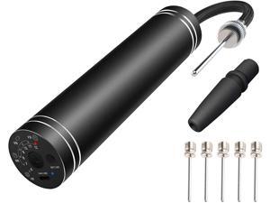 Automatic Electric Fast Ball Pump with Needle and Nozzle - Air Pump for Inflatables, Athletic Basketball, Soccer, Volleyball, Football, Sport Ball and Swimming Ring - Faster Inflation Automatic Electric Fast Ball Pump with Needle and Nozzle - Air Pump for Inflatables, Athletic Basketball, Soccer, Volleyball, Football, Sport Ball and Swimming Ring - Faster Inflation