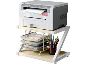 Cheflaud Printer Stand, Desktop Stand for Printer, Storage Shelf, Book Shelf, and File Shelf for Home Office Cheflaud Printer Stand, Desktop Stand for Printer, Storage Shelf, Book Shelf, and File Shelf for Home Office