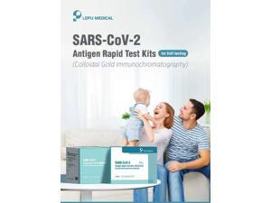 SARS-CoV-2, At Home-COVID-19 Antigen Rapid Test Kit, Result in 15-20 minutes (Colloidal Gold Immunochromatography)-5PCS SARS-CoV-2, At Home-COVID-19 Antigen Rapid Test Kit, Result in 15-20 minutes (Colloidal Gold Immunochromatography)-5PCS