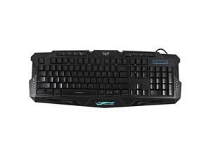 LED Backlit Wired USB Gaming Keyboard Black LED Backlit Wired USB Gaming Keyboard Black
