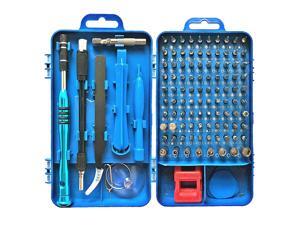110PCS Precision Screwdriver Set 110 in 1 Electronic Repair Tool Kit for iphone,Computer,Watch,and More(Blue) 110PCS Precision Screwdriver Set 110 in 1 Electronic Repair Tool Kit for iphone,Computer,Watch,and More(Blue)