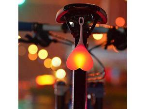Cycling Tail Light Bike Tailight LED Back Ball Light Heart-shaped Rear Lights Night Warning Led Cycling Tail Light Bike Tailight LED Back Ball Light Heart-shaped Rear Lights Night Warning Led