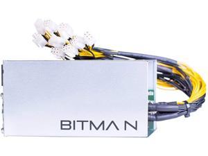 AntMiner Bitmain New Power Supply APW7 PSU 1800w 110v Much Better Than APW3++ for S9 or L3+ or Z9 Mini or D3 w/ 10 Connectors