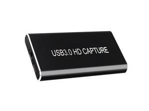 UKCOCO Audio Video Capture Card, Type-C HDMI Video Capture Device, Full HD 1080P 60FPS for Game Recording, Live Streaming Broadcasting-Black UKCOCO Audio Video Capture Card, Type-C HDMI Video Capture Device, Full HD 1080P 60FPS for Game Recording, Live Streaming Broadcasting-Black
