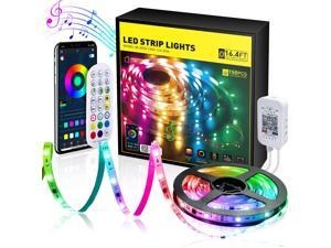 1 Roll 16.4ft LED Strip Lights, Ultra Long RGB 5050 Color Changing LED Light Strips Kit, Wireless App Control, Music Sync Color Changing, for Bedroom TV Backlight Bar Computer Case Party Decoration 1 Roll 16.4ft LED Strip Lights, Ultra Long RGB 5050 Color Changing LED Light Strips Kit, Wireless App Control, Music Sync Color Changing, for Bedroom TV Backlight Bar Computer Case Party Decoration