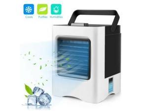 HOMEMAXS Portable Mini Air Conditioner Cooler Purifier AC Fan Humidifier Artic Office 3 Speeds With Water tank HOMEMAXS Portable Mini Air Conditioner Cooler Purifier AC Fan Humidifier Artic Office 3 Speeds With Water tank