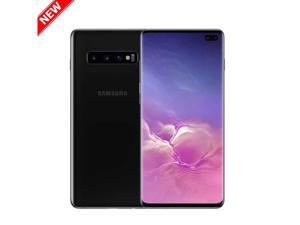 Samsung Galaxy S10+ Plus 128GB SM-G975U Factory Unlocked 4G LTE Smartphone Dynamic AMOLED Display Snapdragon 855 - Prism Black