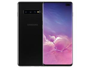 Samsung Galaxy S10+ Plus | 8+128GB | Unlocked Smartphone | US Version SM-G975U | 6.4" AMOLED | Snapdragon 855 | Prism Black