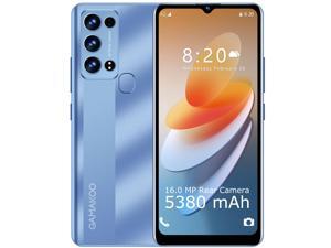 GAMAKOO K50 Unlocked Cell Phone 128GB4GB Dual SIM 653 HD Display  Android 100  OctaCore  5380mAh Long Battery  US Version 4G Android Smartphone  Blue