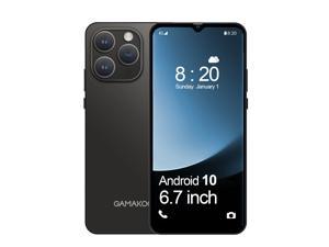 GAMAKOO G14 Unlocked Cell Phones Dual SIM 64GB4GB  652 HD Display  OctaCore  Android 100  4000mAh Long Battery  4G Android Cheap Smartphone Black