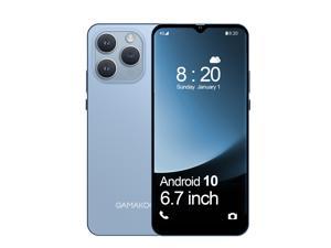 GAMAKOO G14 Unlocked Cell Phones Dual SIM 64GB4GB  652 HD Display  OctaCore  Android 100  4000mAh Long Battery  4G Android Cheap Smartphone Blue
