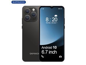 GAMAKOO G14 4G Android Cell Phones Dual SIM 64GB4GB 652 HD Display  OctaCore  4000mAh Long Battery  Android 100  Cheap Unlocked Smartphone Black