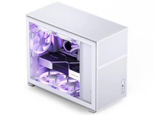 JONSBO D31 MESH WHITE Micro ATX Computer Case Tempered Glass1 Side MATXDTXITX MainboardSupport RTX 4090335400mm GPU 360280AIOPower ATXSFX 100mm220mm Multiple Toolfree Design White