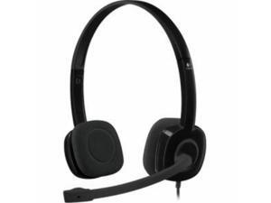 Logitech Lightweight Stereo Headphones H151 With Adjustable Headset Logitech Lightweight Stereo Headphones H151 With Adjustable Headset