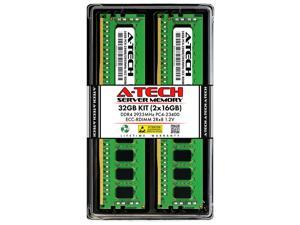 32Gb 2X 16Gb Kit Pc4-23400 Ddr4 Ecc Reg 2Rx8 Memory Ram For Asus Rs720q-E9-Rs8-S