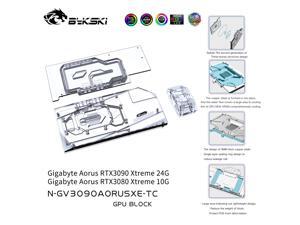 Bykski GPU Water Block With Active Waterway Backplane Cooler For Gigabyte Aorus RTX 3090 3080 Xtreme N-GV3090AORUSXE-TC Bykski GPU Water Block With Active Waterway Backplane Cooler For Gigabyte Aorus RTX 3090 3080 Xtreme N-GV3090AORUSXE-TC