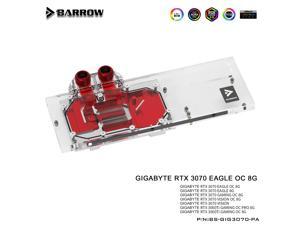 Barrow 3070 GPU Water Block for GIGABYTE Geforce RTX 3070 GAMING OC, Full Cover ARGB GPU Cooler, BS-GIG3070-PA Barrow 3070 GPU Water Block for GIGABYTE Geforce RTX 3070 GAMING OC, Full Cover ARGB GPU Cooler, BS-GIG3070-PA