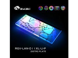 Bykaki Distro Plate RGVLANO11XLLIP Front Waterway Board Reservoir For Lianli O11 Dynamic XL Case Water Cooling System