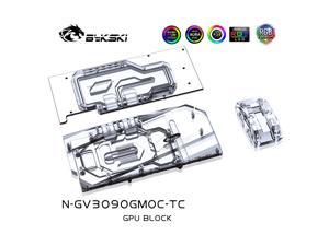 Bykski N-GV3090GMOC-TC GPU Water Block With Waterway Backplane For GIGABYTE RTX 3080 3090 Gaming / Eagle / Turbo / Vision