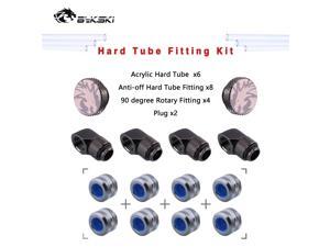 G1/4 Thread 45 Degree Bend Angle CPU Water Cooling Heatsink Rotary Fitting Adapter Replacement Zopsc Black Nickel Plated Brass Fitting G1/4 Thread 45 Degree Bend Angle CPU Water Cooling Heatsink Rotary Fitting Adapter Replacement Zopsc Black Nickel Plated Brass Fitting
