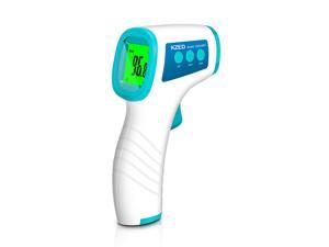 KZED Forehead Thermometer, Professional Digital Non Contact Infrared Thermometers with Instant Accurate Reading and Fever Alarm, Memory Recall for Adult, Kids, Baby