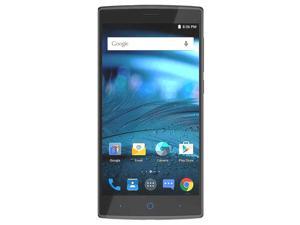 ZTE ZMax 2 Smartphone Unlocked | Z958 Large Cell Phone | 5.5" HD Touchscreen | 16GB + 2GB RAM | Removable 3000mAh Li-Ion Battery | Dual 8MP Camera - Black