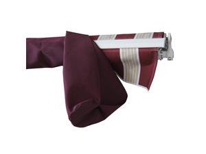AWPSC10X8BD37 Protective Awning Cover 10 x 8 Feet Burgundy AWPSC10X8BD37 Protective Awning Cover 10 x 8 Feet Burgundy