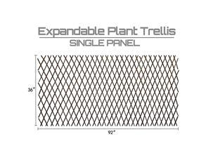 Garden Trellis Plant Support Willow Lattice Fence Panel for Climbing Plants Vine Ivy Rose Cucumbers Clematis 36X92 Inch