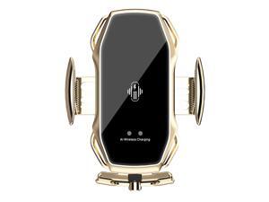 Magnetic car wireless charging bracket universal mobile phone A5S fast charging installation ventilation clip charger Magnetic car wireless charging bracket universal mobile phone A5S fast charging installation ventilation clip charger