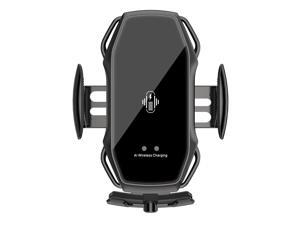 Magnetic car wireless charging bracket universal mobile phone A5S fast charging installation ventilation clip charger Magnetic car wireless charging bracket universal mobile phone A5S fast charging installation ventilation clip charger