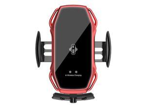 Magnetic car wireless charging bracket universal mobile phone A5S fast charging installation ventilation clip charger Magnetic car wireless charging bracket universal mobile phone A5S fast charging installation ventilation clip charger