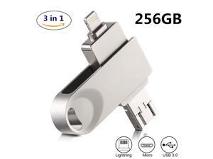 iPhone flash drive 32GB-256GB, encrypted USB memory stick USB 3.0 3in1 OTG drive flash drive is suitable for iPhone, iPad, iPod, Mac, Android and PC... iPhone flash drive 32GB-256GB, encrypted USB memory stick USB 3.0 3in1 OTG drive flash drive is suitable for iPhone, iPad, iPod, Mac, Android and PC...