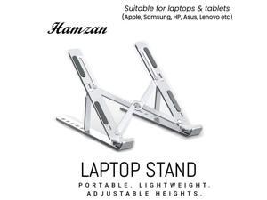 Hamzan Aluminium Adjustable Laptop Stand iPad Holder Computer Bracket Macbook Hamzan Aluminium Adjustable Laptop Stand iPad Holder Computer Bracket Macbook
