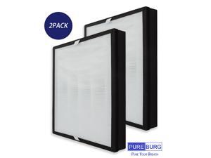 PUREBURG 2-Pack Replacement 3-IN-1 HEPA Filter Compatible with Air Choice Air Purifier (AP-528)