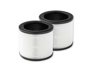 PUREBURG 2-Pack Replacement 3-IN-1 HEPA Filters Compatible with Holmes True HEPA 360 Air Purifier HPA360W, also Compatible with Bionaire True HEPA 360° Air Purifier