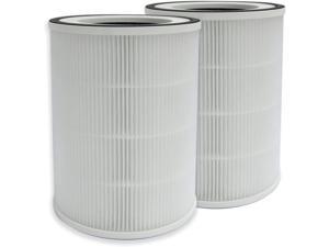 PUREBURG 2Pack Replacement 3IN1 HEPA Filters Compatible with TCL Breeva A3  A5 Air Purifiers