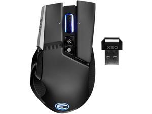 X20 Wireless Gaming Mouse Wireless Black Customizable 16 000 DPI 5 Profiles 10 Buttons Ergonomic 903-T1-20BK-KR