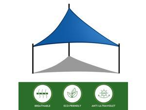 16' x 16' x 16' Triangle Sun Shade Sail UV Block Canopy, Shade for Patio Outdoor Lawn Garden 16' x 16' x 16' Triangle Sun Shade Sail UV Block Canopy, Shade for Patio Outdoor Lawn Garden