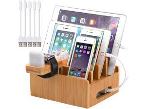 Pezin & Hulin Charger Dock Stand,Multiple Devices Station Organizer for Cell Phones, Tablet, AirPods, iWatch , Stand.(Includes 5 Cables BUT NO Charger HUB) Pezin & Hulin Charger Dock Stand,Multiple Devices Station Organizer for Cell Phones, Tablet, AirPods, iWatch , Stand.(Includes 5 Cables BUT NO Charger HUB)