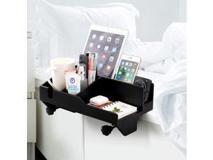 Pezin & Hulin Bedside Caddy, Bamboo Attachable and Adjustable Bedside Storage Organizer for Bunk Bed, Dorm Room Bed, Organizer for Book, Phones, Tablet, Drink, Remotes. Pezin & Hulin Bedside Caddy, Bamboo Attachable and Adjustable Bedside Storage Organizer for Bunk Bed, Dorm Room Bed, Organizer for Book, Phones, Tablet, Drink, Remotes.