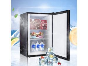 Energy Efficient Silent Freezer Single Door Mini Fridge with Reversible Door 7-Grade Adjustable Temperature Removable Shelf for Office/Home/Dorm, White Energy Efficient Silent Freezer Single Door Mini Fridge with Reversible Door 7-Grade Adjustable Temperature Removable Shelf for Office/Home/Dorm, White