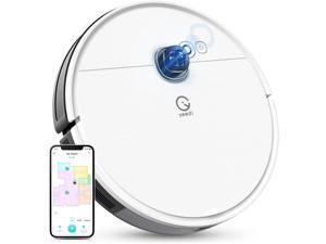 yeedi vac Robot Vacuum, Compatible with Self-Empty Stationand Mopping Modular, 3000Pa Strong Suction Power, Carpet Detection, Smart Visual Mapping & Navigation, Editable Home Map, Virtual Boundary